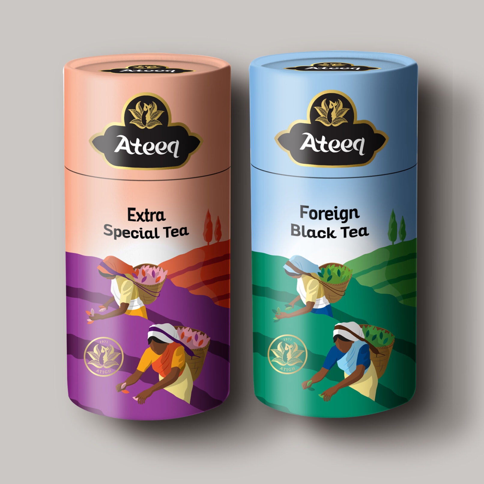 Ateeq Tea Package Design 02
