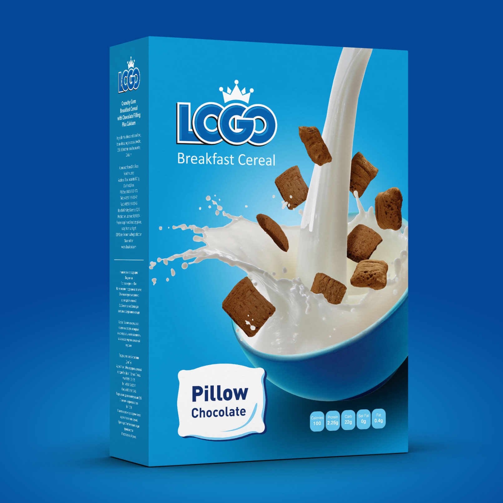 Breakfast Cereal Package Design - Pack1