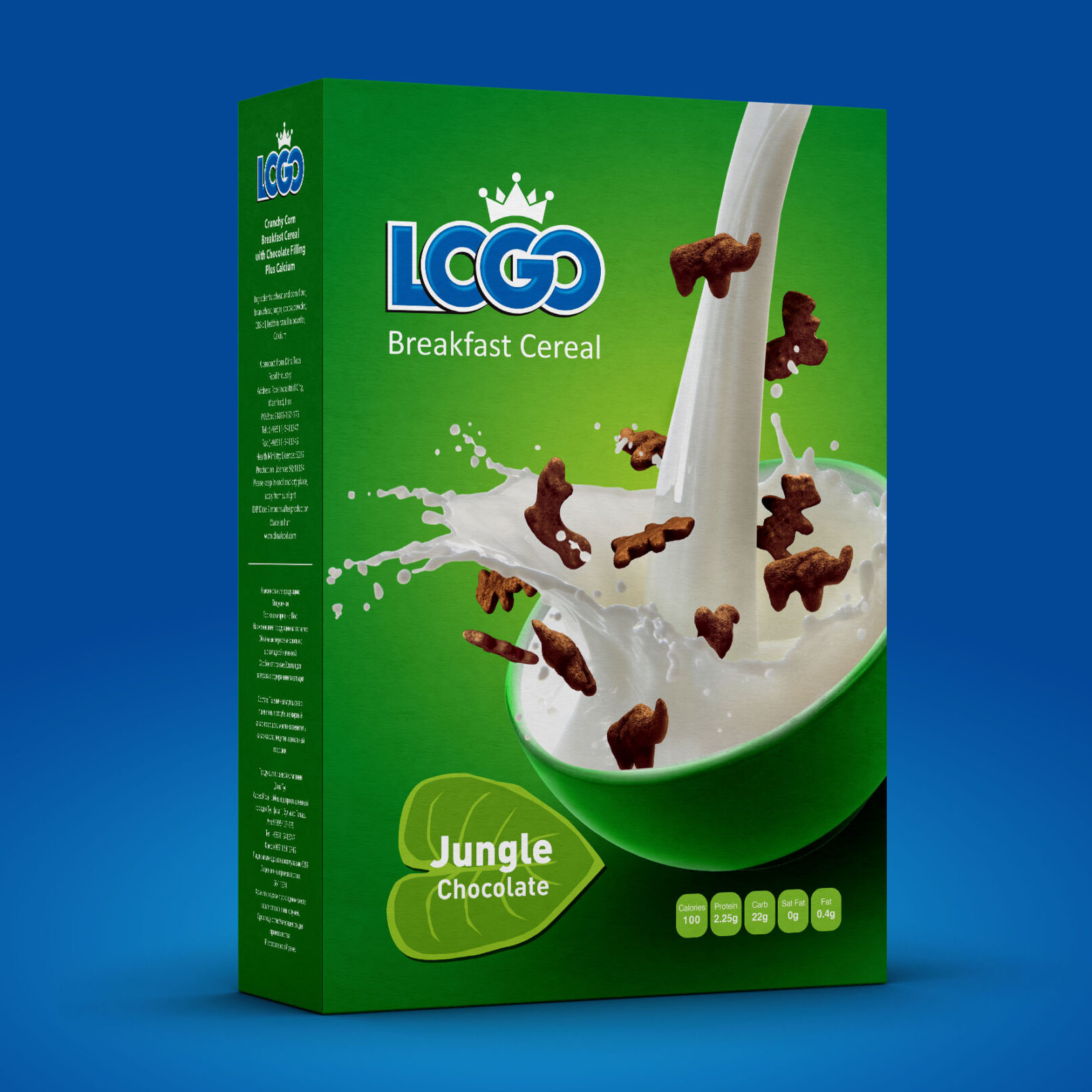 Breakfast Cereal Package Design - Pack4