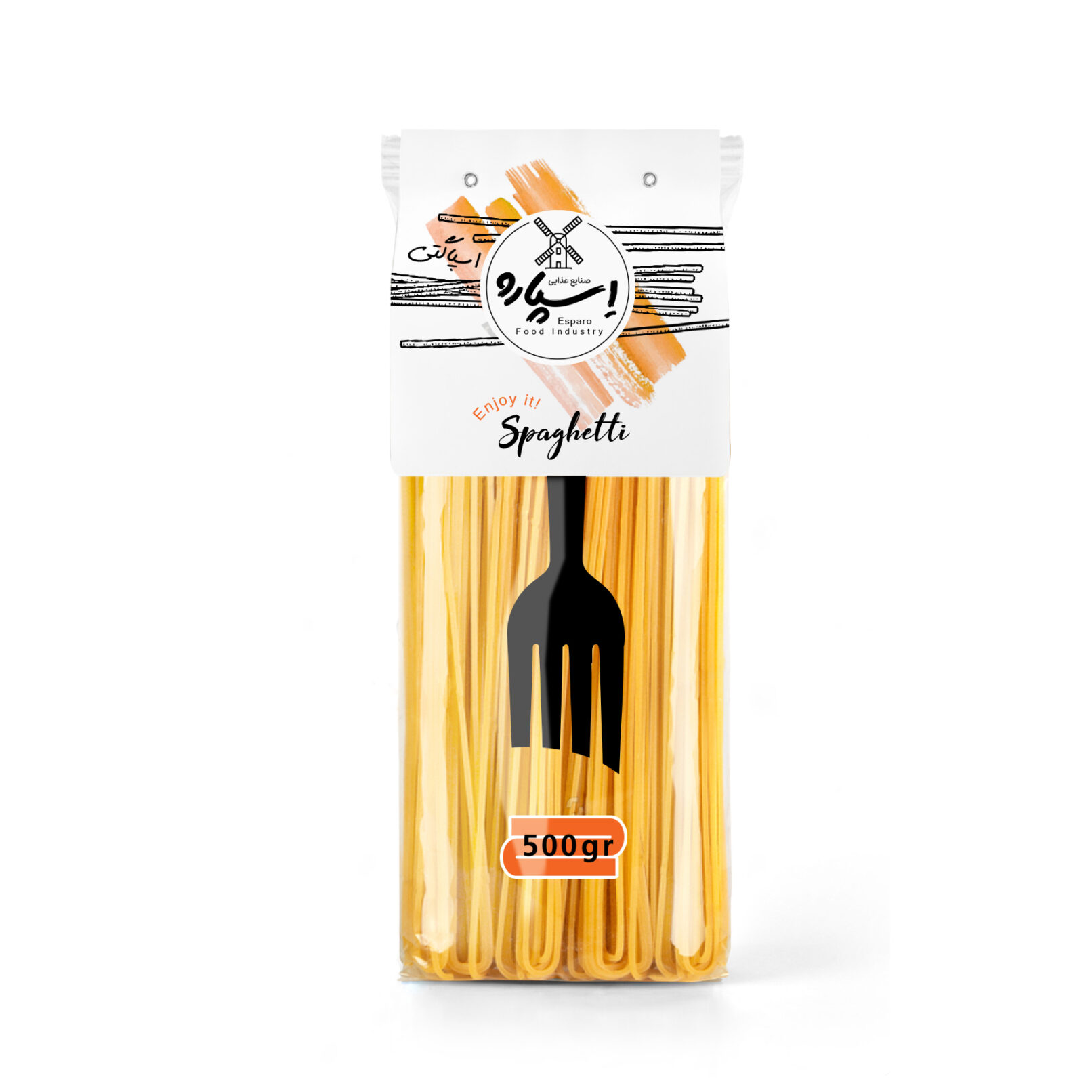 Esparo Pasta Package Design 04Spaghetti