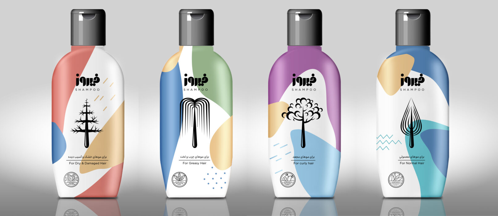 Firooz Shampoo Bottle Label Design 00 All