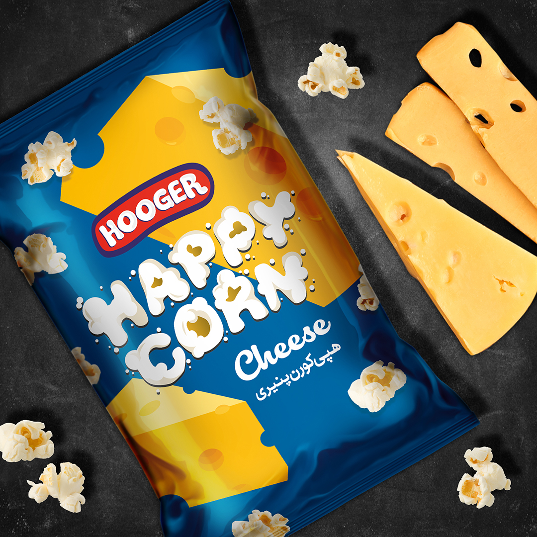 Happy Corn Package Design – Sadaf Fadaeian