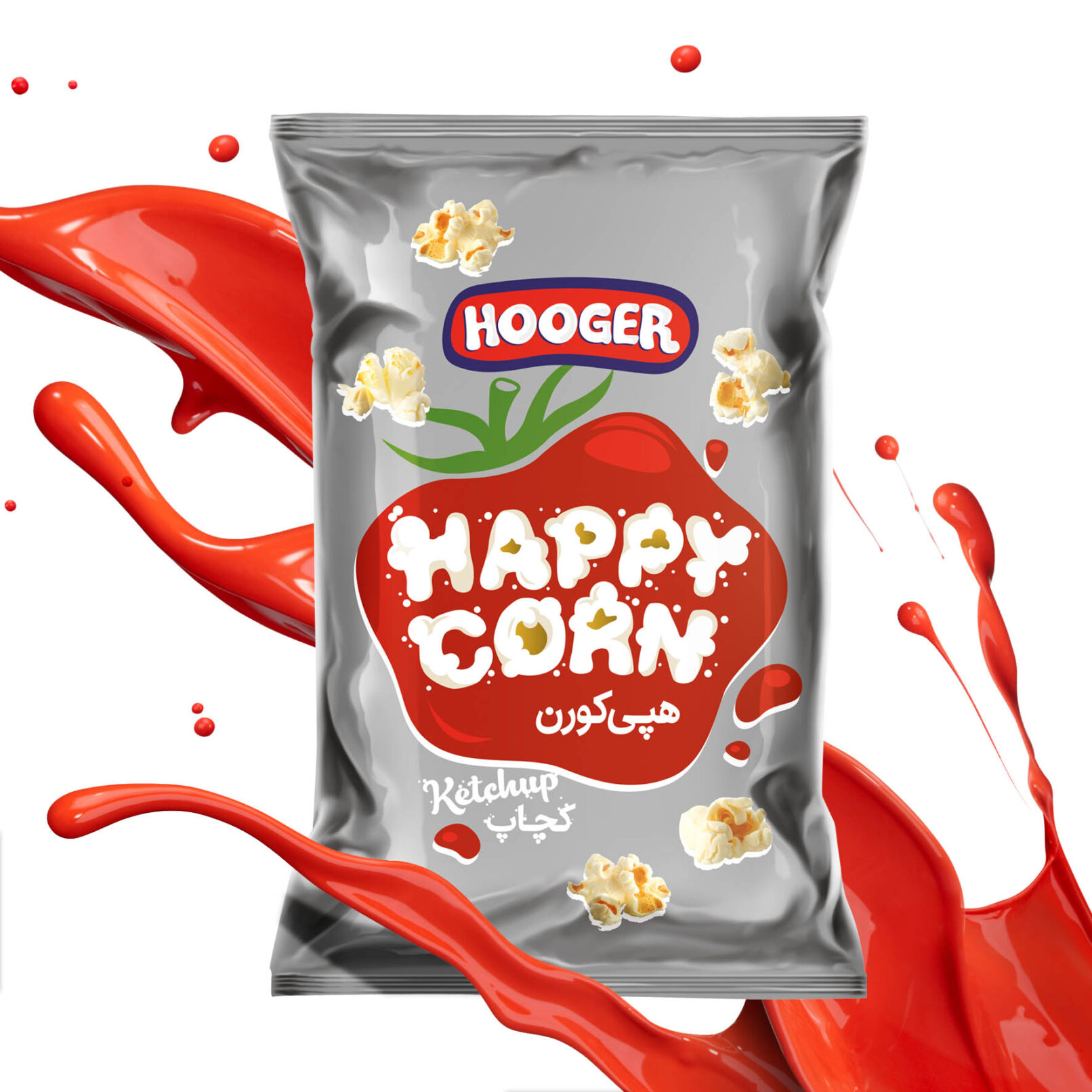Hoogar Happy Corn Package Design 1