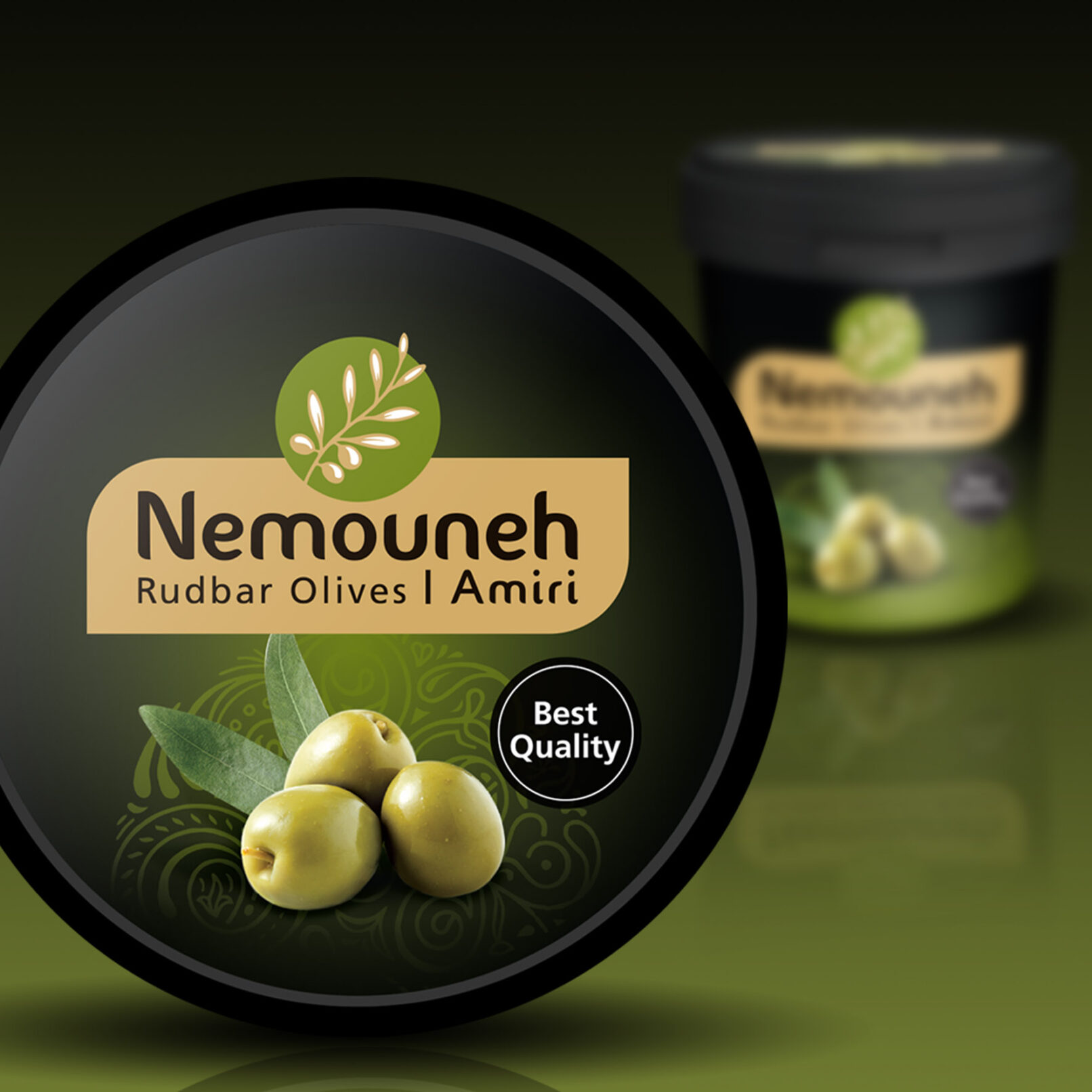 Nemouneh Olive Package Design 01
