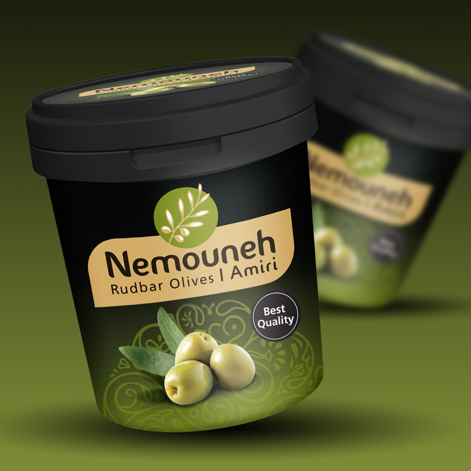 Nemouneh Olive Package Design 02