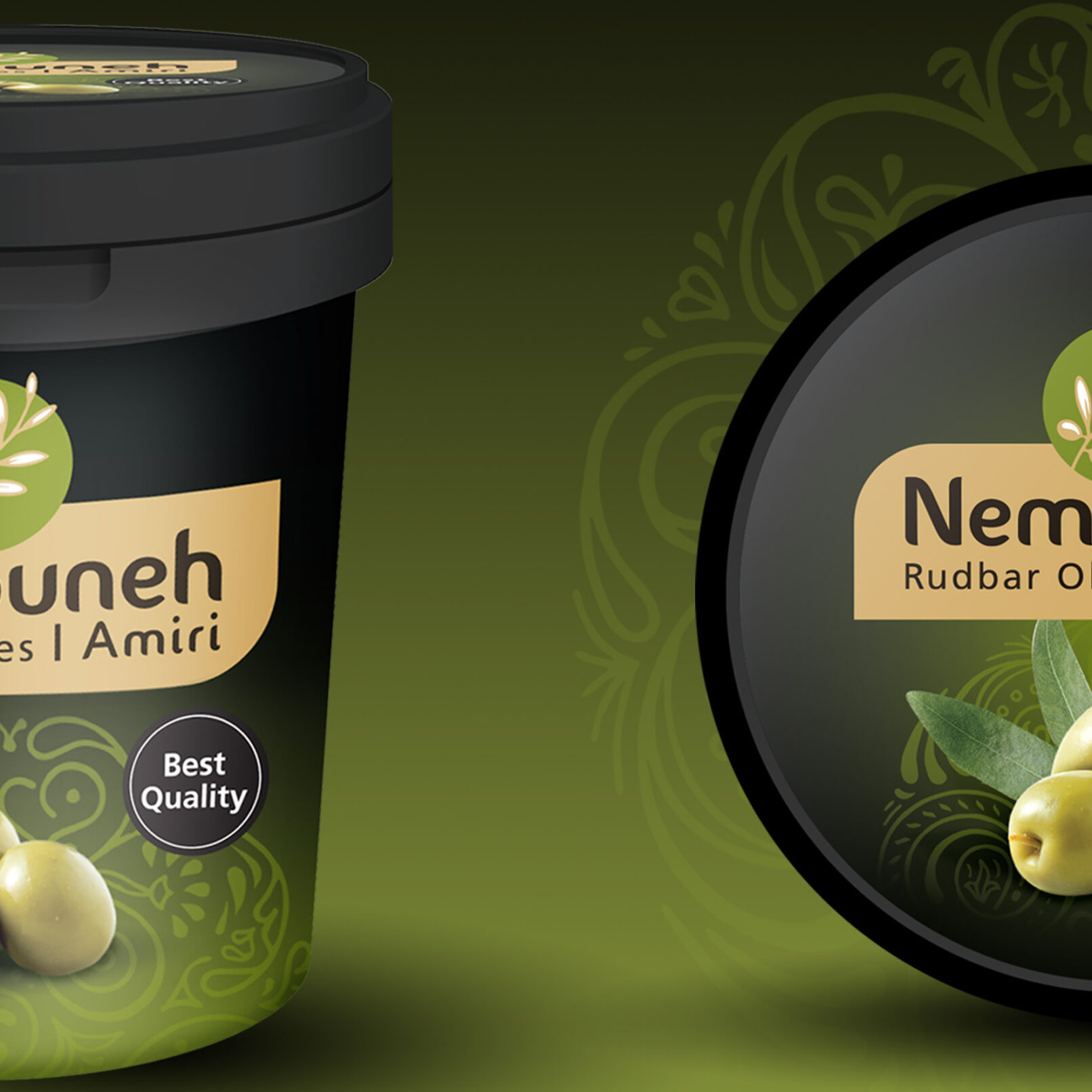 Nemouneh Olive Package Design 04