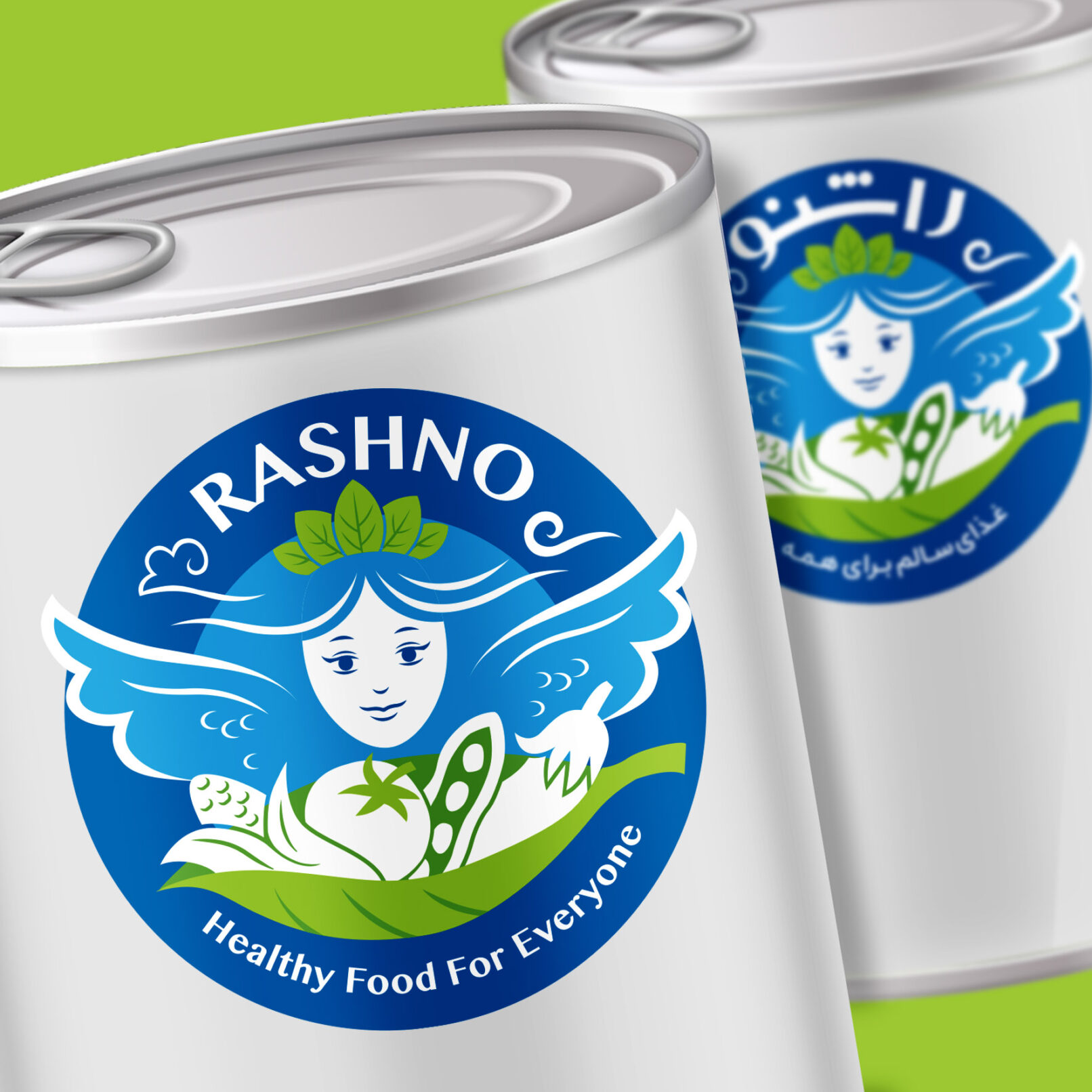 Rashno Foods Logo Design 2