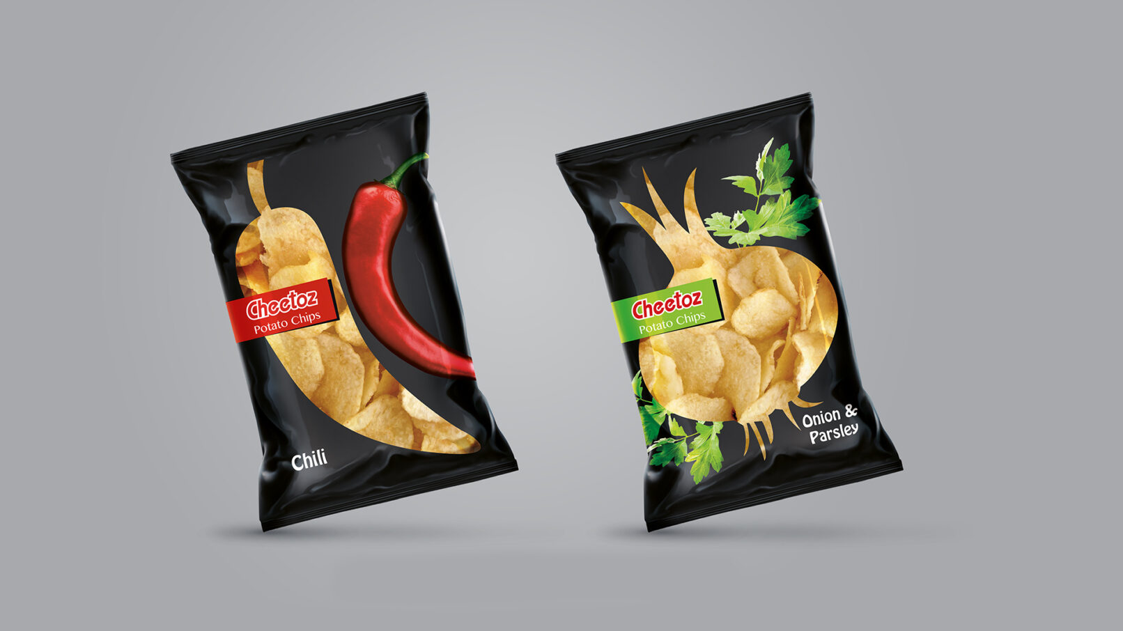 Cheetoz Potato Chips Packaging