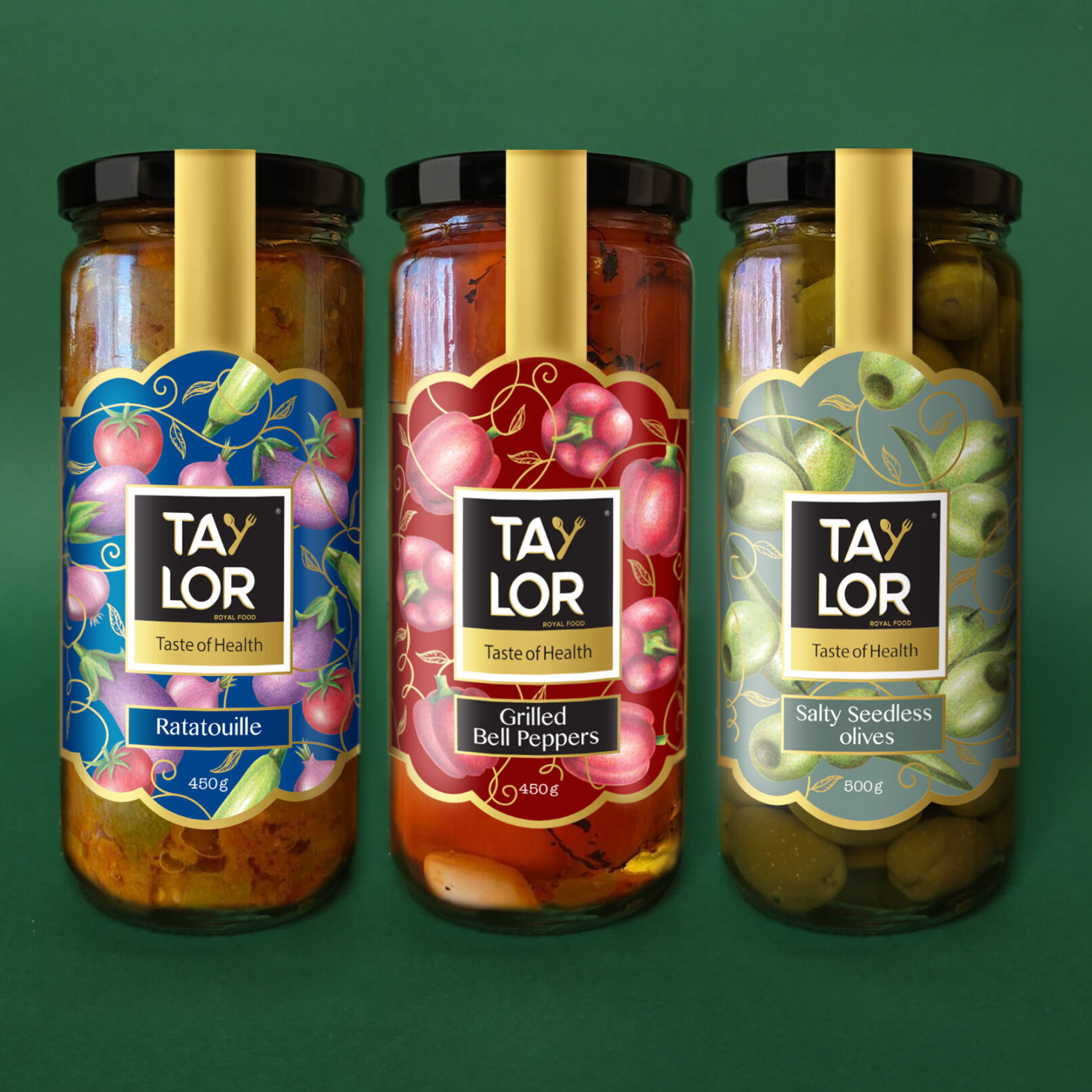 Taylor Pickles Label Design 02