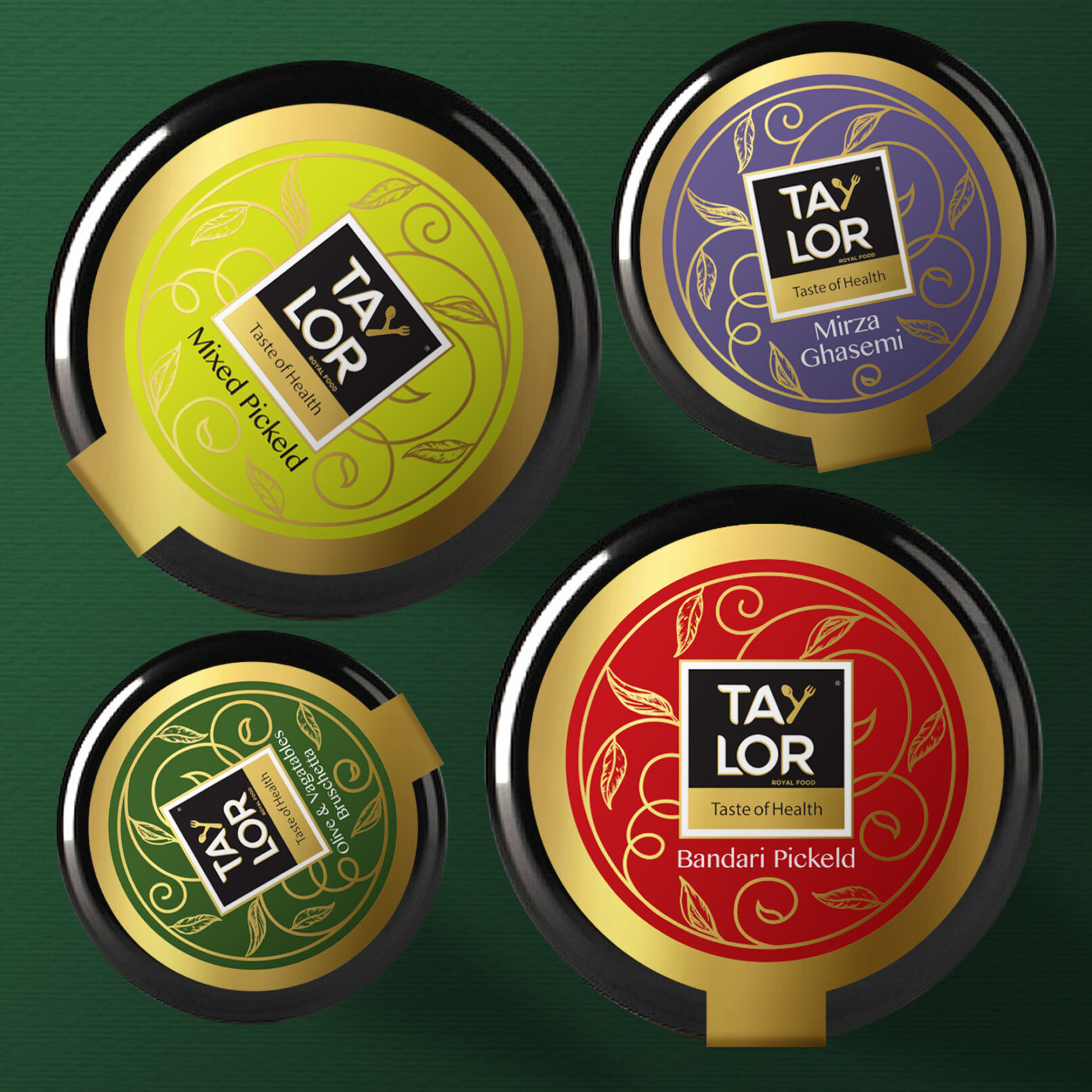 Taylor Pickles Label Design 03