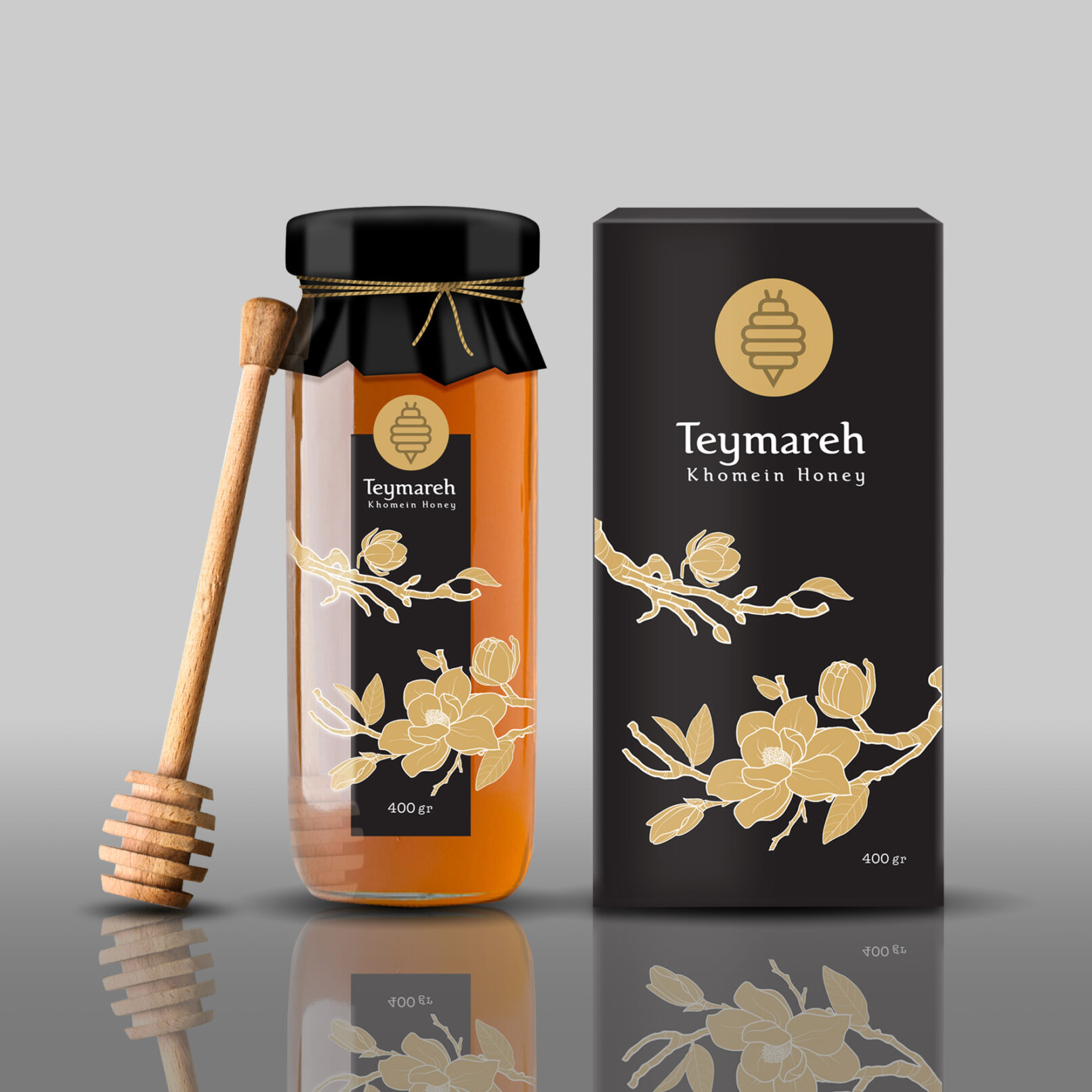 Teymareh Honey Packaging Design 2