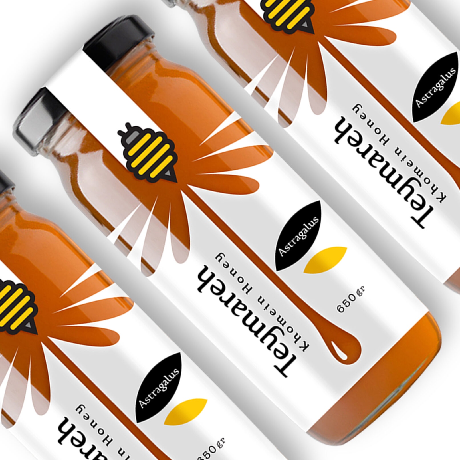 Teymareh Honey Packaging Design 01