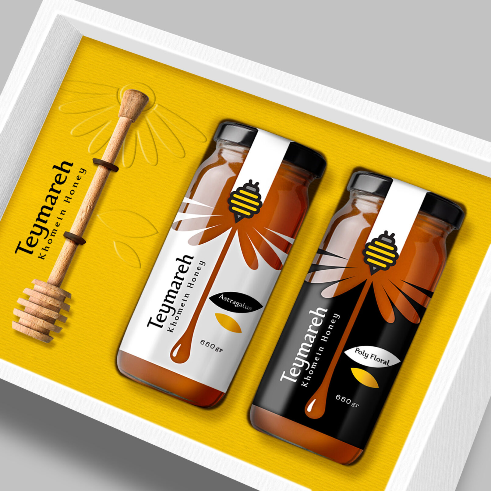 Teymareh Honey Packaging Design 04
