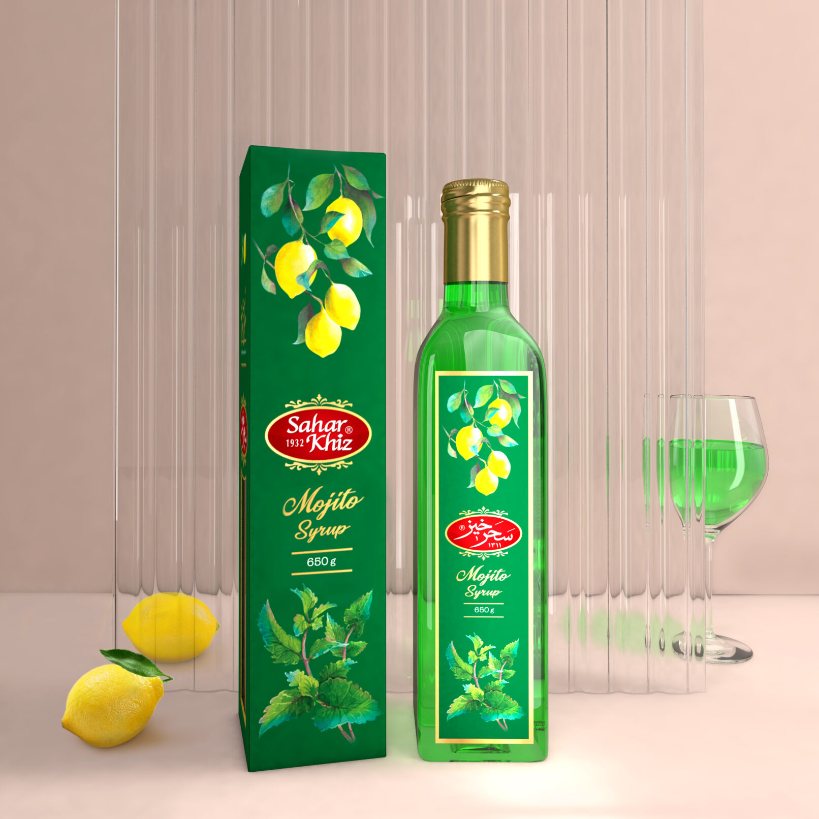 Mojito Syrup Packaging