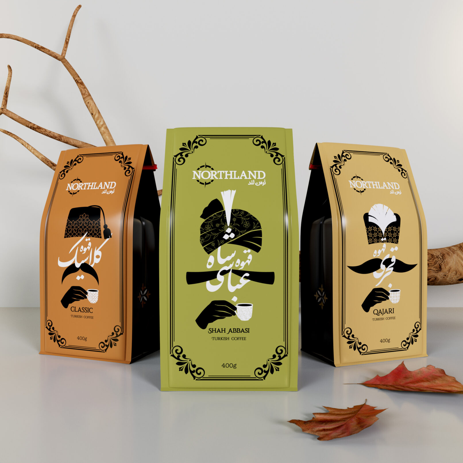 Northland Coffee packaging Composition1